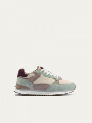 Hoff City Phoenix Sneakers Donna Khaki Verdi | ODA653XO