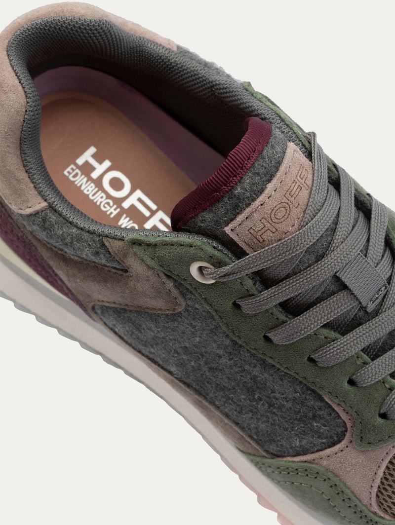 Hoff City Edinburgh Sneakers Donna Verdi Grigie Scuro | RPC9481BB