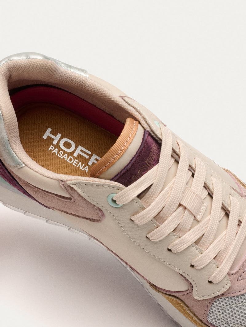 Hoff City Pasadena Sneakers Donna Bianche Rosa Marroni | RVK6498QO