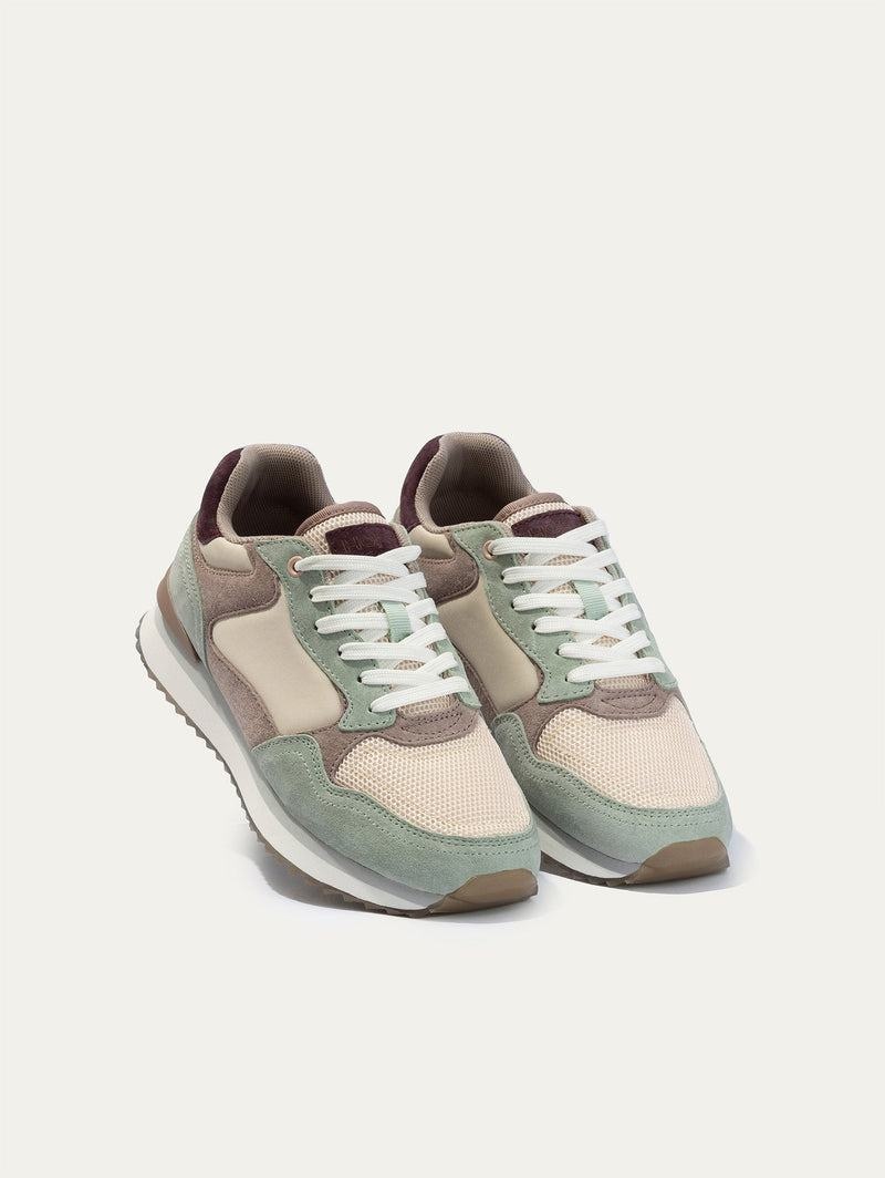 Hoff City Phoenix Sneakers Donna Khaki Verdi | ODA653XO