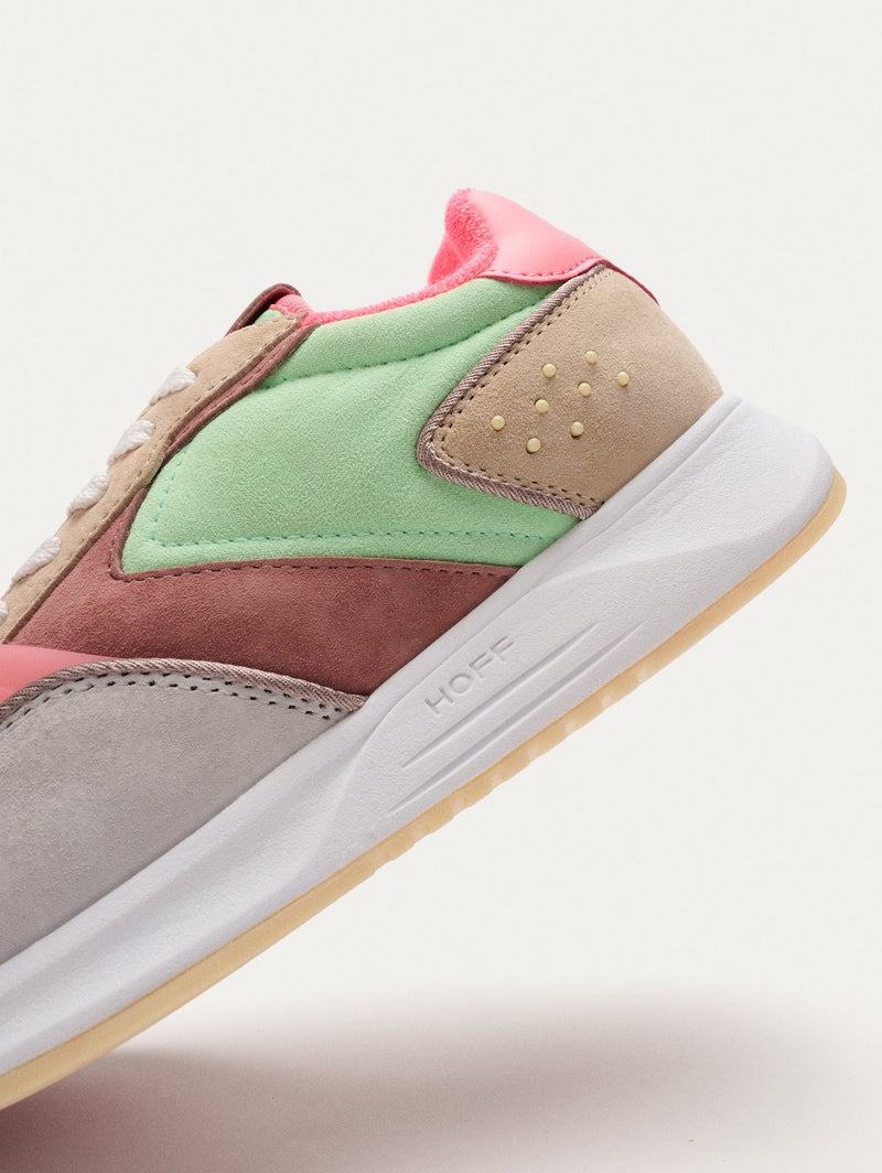 Hoff District Rambla Sneakers Donna Khaki Rosa Verdi | HBK5162JF